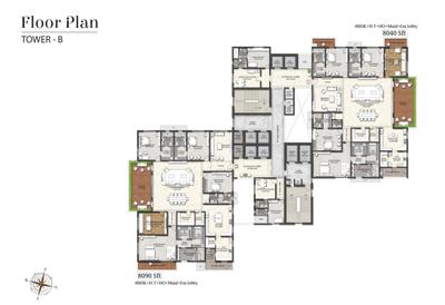Project Image of 5650.0 - 8090.0 Sq.ft 4 BHK Apartment for buy in Rajapushpa Presidentia