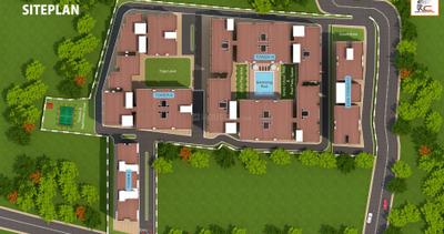 Project Image of 1624.0 - 1748.0 Sq.ft 3 BHK Apartment for buy in Kumar Raghuvar Complex