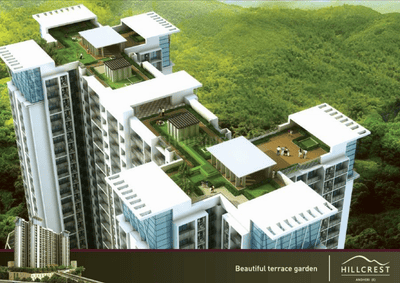 Project Image of 857.88 - 1184.78 Sq.ft 2 BHK Apartment for buy in Hubtown Hillcrest C Wing