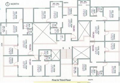 Project Image of 335.0 - 414.0 Sq.ft 1 BHK Apartment for buy in Suman Raj Residency
