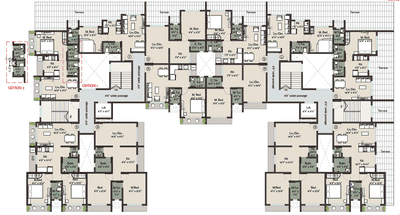 Project Image of 325.5 - 530.45 Sq.ft 1 BHK Apartment for buy in Prithvi Anand Kuber Complex Phase 1
