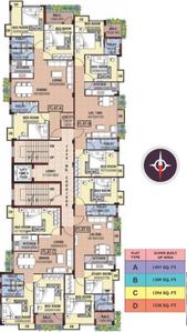 Project Image of 0.0 - 1228.0 Sq.ft 3 BHK Apartment for buy in Suman Naveli
