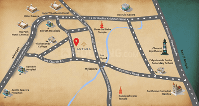 Project Image of 1261.03 - 2624.17 Sq.ft 3 BHK Apartment for buy in Tulive Antara