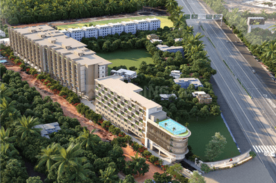 Project Image of 600.0 - 1355.0 Sq.ft 1 BHK Apartment for buy in Impact Sanvi Aero Gardens