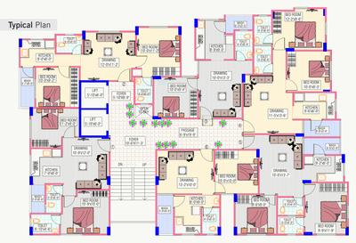Project Image of 337.13 - 512.25 Sq.ft 1 BHK Apartment for buy in Laxmi Mangaldeep Apartment