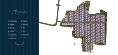 Project Image of 2393.0 - 3368.0 Sq.ft 4 BHK Apartment for buy in Nambiar Ellegenza Purple Crest Edition