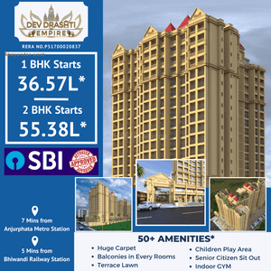 Project Image of 464.0 - 729.0 Sq.ft 1 BHK Apartment for buy in Drashti Empire Phase 1