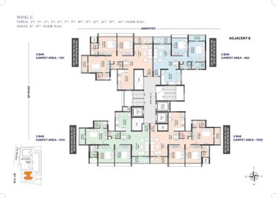 Project Image of 745.0 - 1101.0 Sq.ft 2 BHK Apartment for buy in Yashada Dreamsong