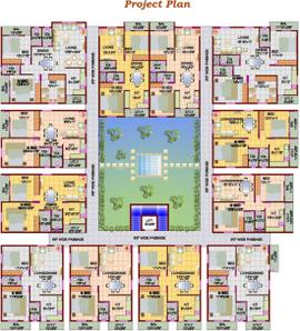 Project Image of 960.0 - 1375.0 Sq.ft 2 BHK Apartment for buy in Vasavi Green Palm