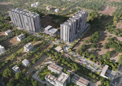 Project Image of 1190.0 - 2090.0 Sq.ft 2 BHK Apartment for buy in United Sai Green Woods Phase 1