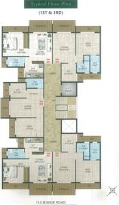 Project Image of 233.0 - 304.0 Sq.ft 1 BHK Apartment for buy in Sri Vari Sri Sai Amrut