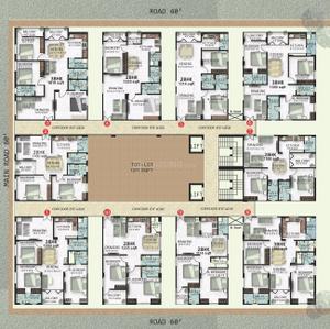 Project Image of 1550.0 - 1610.0 Sq.ft 3 BHK Apartment for buy in MR Serene View
