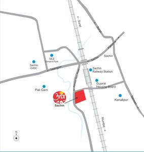 Project Image of 0.0 - 550.0 Sq.ft 1 BHK Apartment for buy in DBS Umang Sachin