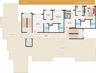 Project Image of 343.0 - 443.0 Sq.ft 1 BHK Apartment for buy in Soham Precious Harmony