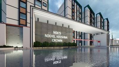 Project Image of 965.0 - 1650.0 Sq.ft 2 BHK Apartment for buy in NSKs Nikhil Krishna Crown