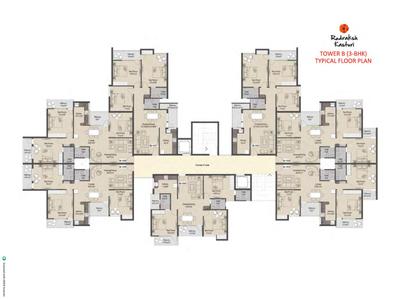 Project Image of 1850.0 - 1950.0 Sq.ft 3 BHK Apartment for buy in Rudraksh Kasturi