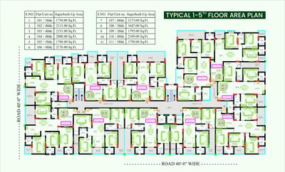Project Image of 967.68 - 1270.25 Sq.ft 3 BHK Apartment for buy in Gulmohar Mansion