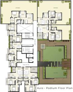 Project Image of 560.0 - 562.0 Sq.ft 2 BHK Apartment for buy in Pacific Aura