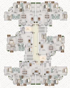 Project Image of 284.0 - 2676.0 Sq.ft 1 BHK Apartment for buy in ASD City Corner