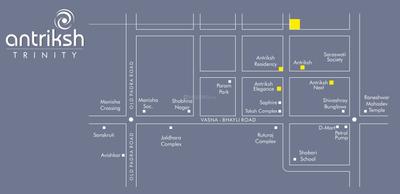 Project Image of 1231.0 - 1361.0 Sq.ft 3 BHK Apartment for buy in Praher Antriksh Trinity