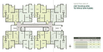 Project Image of 536.48 - 741.32 Sq.ft 1 BHK Apartment for buy in Mannat Towers