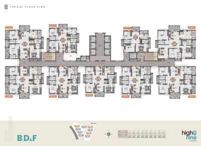 Project Image of 1355.0 - 5470.0 Sq.ft 2 BHK Apartment for buy in High9
