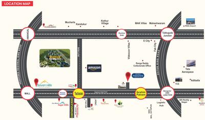 Sree Bhuvi Seven Hills Location Plan 1