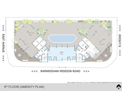 Project Image of 1378 Sq.ft 3 BHK Apartment / Flat for sale in Santacruz West for Rs. 105000000