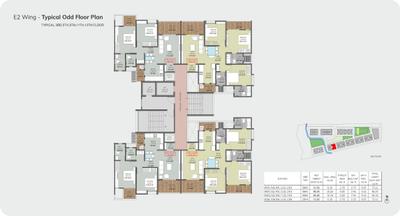 Project Image of 520.44 - 870.59 Sq.ft 2 BHK Apartment for buy in Majestique Towers East Phase 1