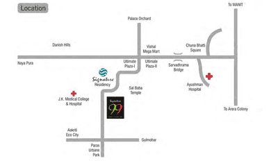 Project Image of 1427.0 - 2434.0 Sq.ft 3 BHK Apartment for buy in Signature 99