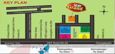 Project Image of 554.0 - 1068.0 Sq.ft 1 BHK Apartment for buy in SDB Grand