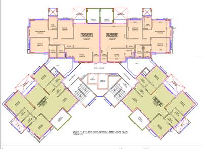 Project Image of 1243.23 - 1275.52 Sq.ft 3 BHK Apartment for buy in Kumar Princetown Royal B3 and B6