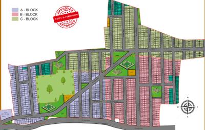Project Image of 800.0 - 1100.0 Sq.ft Residential Plot Plot for buy in Alsaka Corridor Phase B