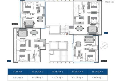 Project Image of 430.02 - 641.96 Sq.ft 1 BHK Apartment for buy in Aplite Sapphire
