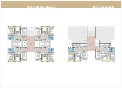 Project Image of 738.62 - 849.49 Sq.ft 2 BHK Apartment for buy in Sanidhya Shubham Lavish