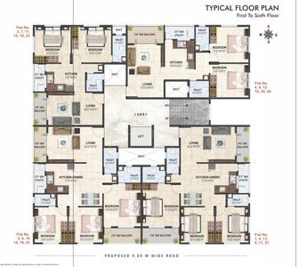 Project Image of 616.34 - 903.95 Sq.ft 2 BHK Apartment for buy in Somvijay Rise