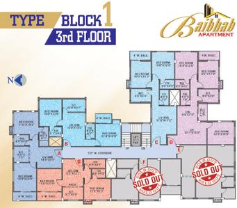 Project Image of 705.0 - 1254.0 Sq.ft 2 BHK Apartment for buy in Baibhab Apartment