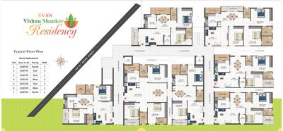 Project Image of 1150.02 - 1615.02 Sq.ft 2 BHK Apartment for buy in SVSS Vishnu Shanker Residency