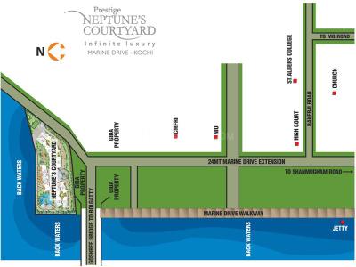 Project Image of 2098.0 - 11877.0 Sq.ft 3 BHK Apartment for buy in Prestige Neptunes Courtyard