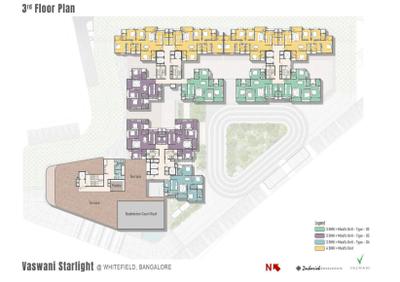 Project Image of 1300.0 - 1743.0 Sq.ft 3 BHK Apartment for buy in Vaswani Starlight