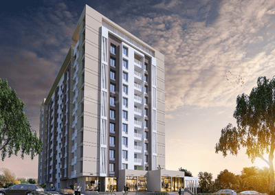 Project Image of 414.3 - 626.67 Sq.ft 1 BHK Apartment for buy in Skyworks Nakshatra Nandanvan