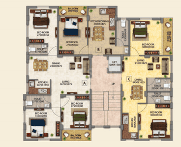 Project Image of 450.0 - 925.0 Sq.ft 1 BHK Apartment for buy in Ambey Green