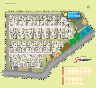 Project Image of 807.0 - 1104.11 Sq.ft 2 BHK Apartment for buy in Sapthagiri Gokulam