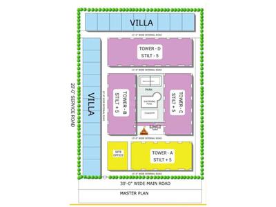 Project Image of 570.0 - 950.0 Sq.ft 1 BHK Apartment for buy in Aaradhyam Gopika Enclave