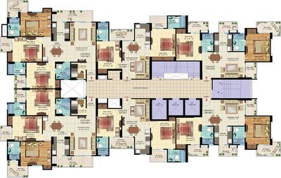 Project Image of 946.0 - 1800.0 Sq.ft 2 BHK Apartment for buy in Rishabh Iris Tower