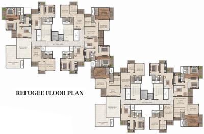 Project Image of 413.01 - 738.0 Sq.ft 1 BHK Apartment for buy in La Mer Regency