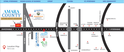 Alekhya Amara County Phase II Location Plan 1