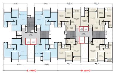 Project Image of 733.0 - 1096.0 Sq.ft 2 BHK Apartment for buy in The Rising