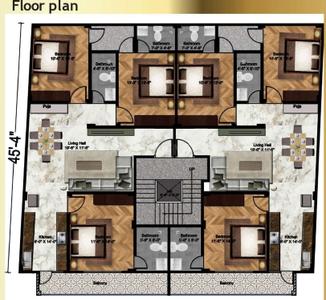 Project Image of 0.0 - 1500.0 Sq.ft 3 BHK Apartment for buy in Sehlot Shivanchal Homz