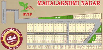 Project Image of 633.0 - 1533.0 Sq.ft Residential Plot Plot for buy in Mahalakshmi Nagar